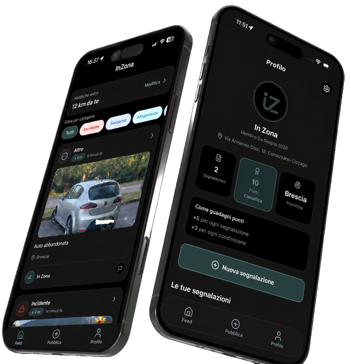 Anteprima app InZona